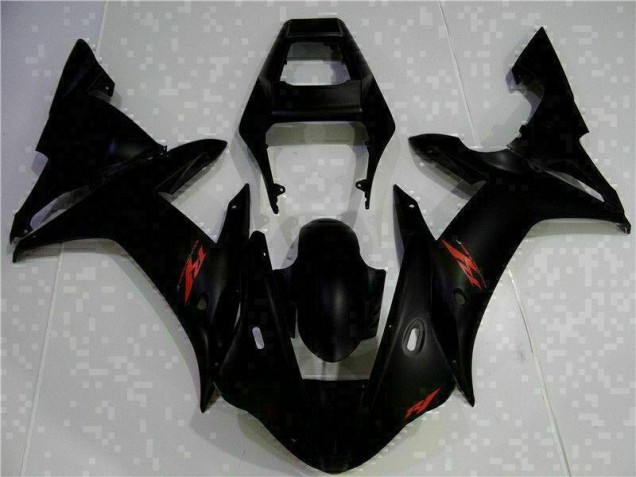 Noir Carénages de Rechange Yamaha R1 2002-2003 Noir Carénages de Rechange Yamaha R1 2002-2003
