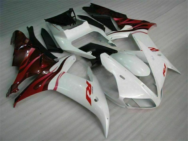 Blanc Carrosserie Yamaha R1 2002-2003 Blanc Carrosserie Yamaha R1 2002-2003