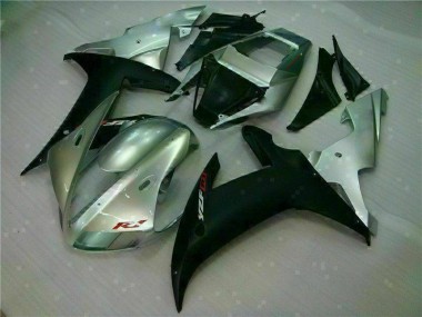 Argent Noir Carénages Yamaha R1 2002-2003 Abordables