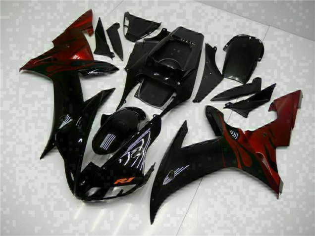 Noir Carenages & Carrosserie Yamaha R1 2002-2003 Noir Carenages & Carrosserie Yamaha R1 2002-2003