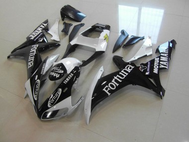 Noir Argent Carénages Yamaha R1 2002-2003 Abordables