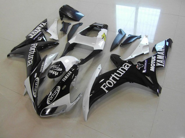 Noir Argent Carénages Yamaha R1 2002-2003