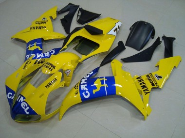 Bleu Jaune Carénage Yamaha R1 2002-2003 Abordables