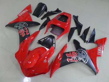 Matte Rouge Carénage Yamaha R1 2002-2003 Abordables