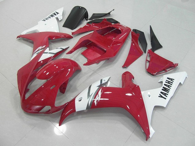 Rouge Blanc Carénage Yamaha R1 2002-2003 Rouge Blanc Carénage Yamaha R1 2002-2003