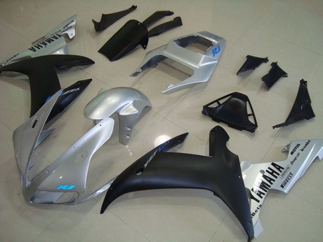 Argent Bleu Carénage Yamaha R1 2002-2003 Argent Bleu Carénage Yamaha R1 2002-2003