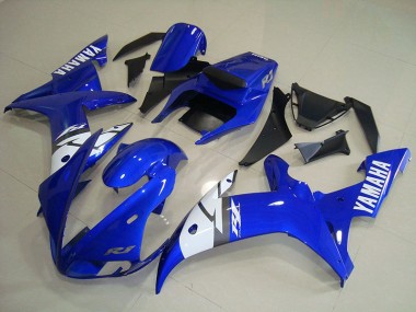 Blanc Bleu Carénage Yamaha R1 2002-2003 Abordables