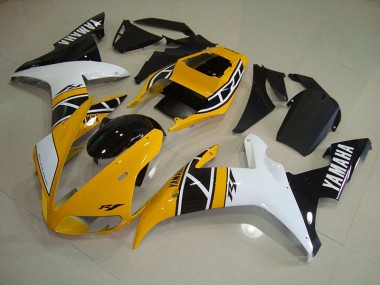 Jaune Anniversary Carénage Yamaha R1 2002-2003 Abordables