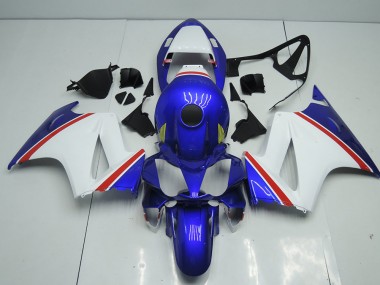 Bleu et Blanc Carénage Honda VFR 800 2002-2013 Abordables