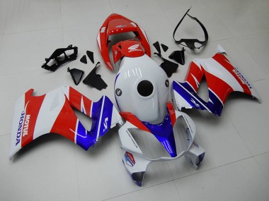 Bleu Blanc Rouge Carénage Honda VFR 800 2002-2013 Abordables