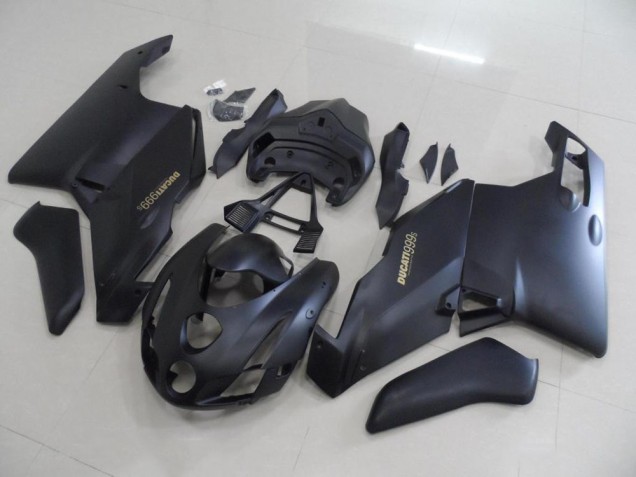 Noir Mat Or Décalque Carénage Ducati 749 999 2003-2004 Noir Mat Or Décalque Carénage Ducati 749 999 2003-2004