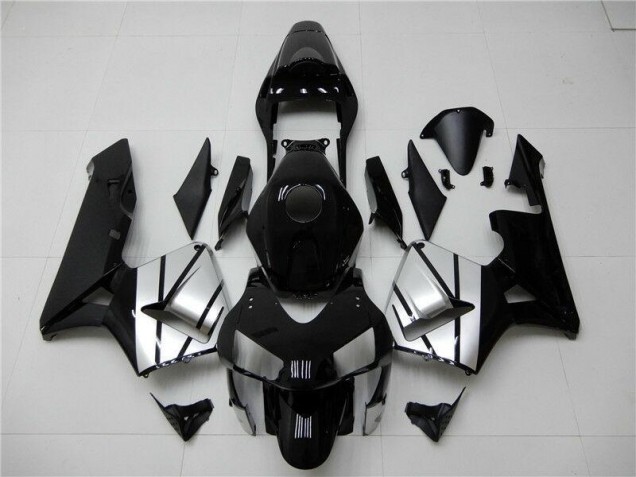 Noir Argent Carénage Honda CBR 600 RR 2003-2004