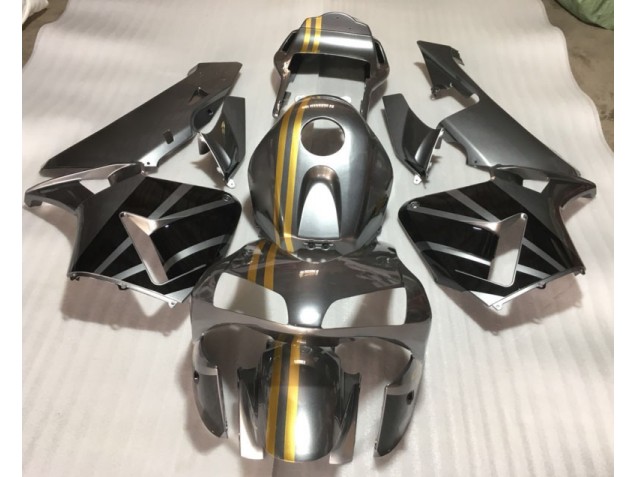 Argent Or Noir Carénage Honda CBR 600 RR 2003-2004 Argent Or Noir Carénage Honda CBR 600 RR 2003-2004