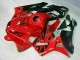 Rouge Noir Kit Carénages Complet Honda CBR 600 RR 2003-2004 Rouge Noir Kit Carénages Complet Honda CBR 600 RR 2003-2004