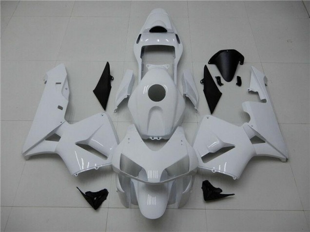 Brillant Blanc Carénage Honda CBR 600 RR 2003-2004 Brillant Blanc Carénage Honda CBR 600 RR 2003-2004
