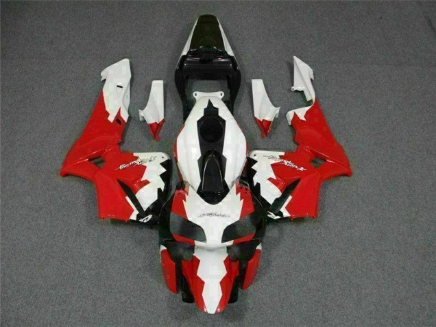 Rouge Blanc Carénages Honda CBR 600 RR 2003-2004 Rouge Blanc Carénages Honda CBR 600 RR 2003-2004