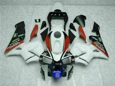 Blanc Bleu Carénage Honda CBR 600 RR 2003-2004 Abordables