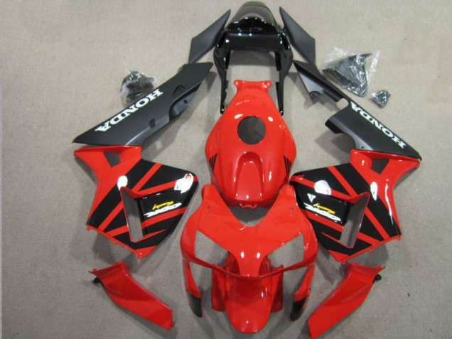 Rouge Noir Carénages Honda CBR 600 RR 2003-2004 Rouge Noir Carénages Honda CBR 600 RR 2003-2004