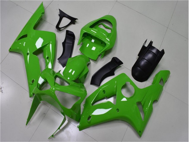 Vert Carénages Kawasaki ZX6R 2003-2004 Vert Carénages Kawasaki ZX6R 2003-2004