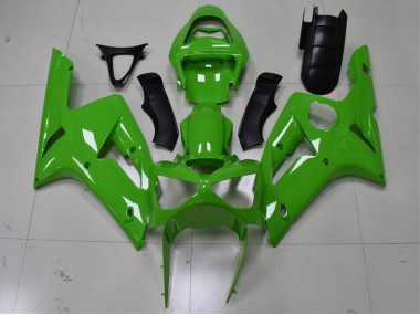 Vert Carénages Kawasaki ZX6R 2003-2004 Abordables