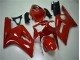 Rouge Carénage Kawasaki ZX6R 2003-2004 Rouge Carénage Kawasaki ZX6R 2003-2004