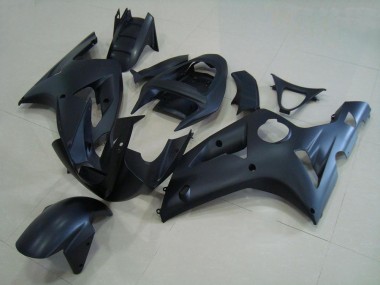 Noir Mat Carénages Kawasaki ZX6R 2003-2004 Abordables
