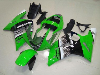 Vert Nakano Carénage Kawasaki ZX6R 2003-2004 Abordables