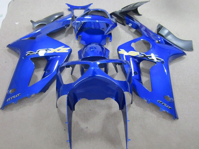 Bleu 636 Carénage Kawasaki ZX6R 2003-2004 Bleu 636 Carénage Kawasaki ZX6R 2003-2004