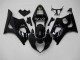Noir Brillant Kit Carénages Complet Suzuki GSXR 1000 K3 2003-2004