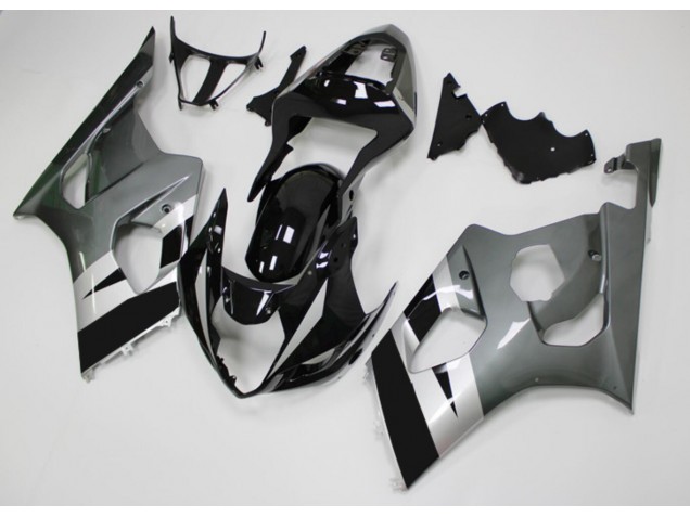 Noir Gris Carénage Suzuki GSXR 1000 K3 2003-2004 Noir Gris Carénage Suzuki GSXR 1000 K3 2003-2004
