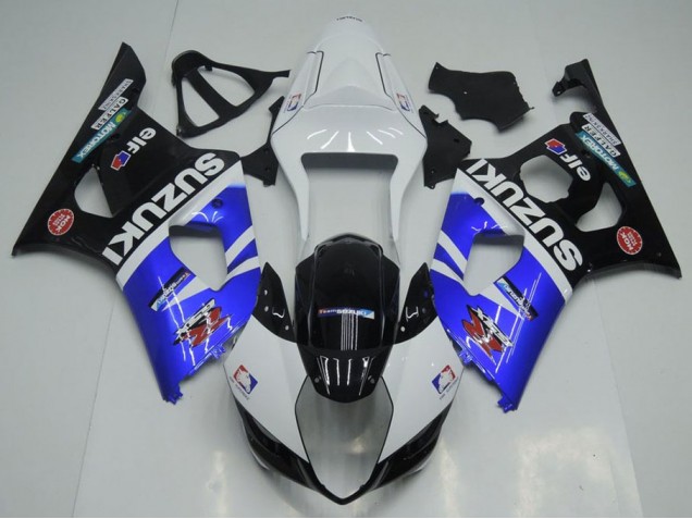 Bleu Blanc et Noir Carénage Suzuki GSXR 1000 K3 2003-2004 Bleu Blanc et Noir Carénage Suzuki GSXR 1000 K3 2003-2004