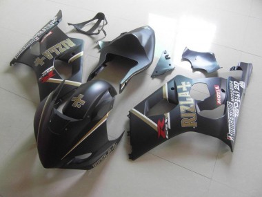 Noir Mat Rizla Courses Carénage Suzuki GSXR 1000 K3 2003-2004 Abordables