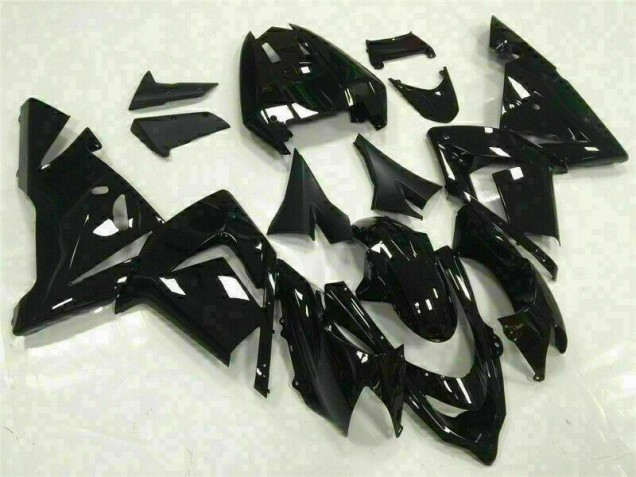 Noir Brillant Carénage Kawasaki ZX10R 2003-2005 Noir Brillant Carénage Kawasaki ZX10R 2003-2005