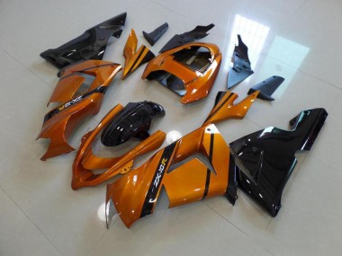 Or Noir Carénage Kawasaki ZX10R 2003-2005 Abordables