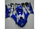 Bleu Blanc Carrosserie Yamaha R6 2003-2005