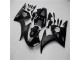 Brillant Noir Mat Carénage Yamaha R6 2003-2005 Brillant Noir Mat Carénage Yamaha R6 2003-2005