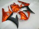 Orange Noir Carénage Yamaha R6 2003-2005