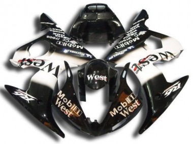 Noir Mobil West Carénage Yamaha R6 2003-2005 Abordables