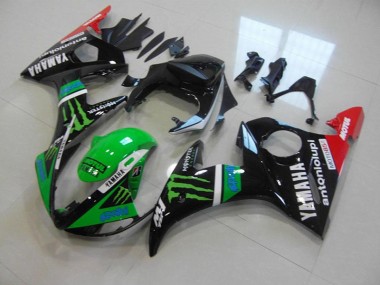 Vert Monster Carénage Yamaha R6 2003-2005 Abordables