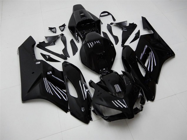 Noir Brillant Carrosserie Honda CBR 1000 RR 2004-2005 Noir Brillant Carrosserie Honda CBR 1000 RR 2004-2005