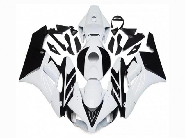 Blanc Noir Kit Carénages Honda CBR 1000 RR 2004-2005 Blanc Noir Kit Carénages Honda CBR 1000 RR 2004-2005