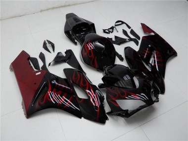 Rouge Noir Carrosserie Honda CBR 1000 RR 2004-2005 Abordables