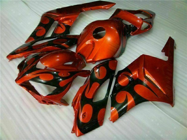 Orange Noir Carénages Honda CBR 1000 RR 2004-2005 Orange Noir Carénages Honda CBR 1000 RR 2004-2005