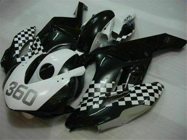 Blanc Noir Carénages Honda CBR 1000 RR 2004-2005 Blanc Noir Carénages Honda CBR 1000 RR 2004-2005