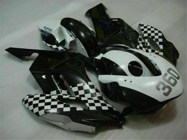 Blanc Noir Carénages Honda CBR 1000 RR 2004-2005 Blanc Noir Carénages Honda CBR 1000 RR 2004-2005