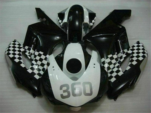 Blanc Noir Carénages Honda CBR 1000 RR 2004-2005 Blanc Noir Carénages Honda CBR 1000 RR 2004-2005