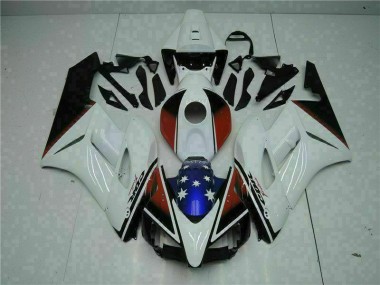 Blanc Noir Kit Carénages Complet Honda CBR 1000 RR 2004-2005 Abordables