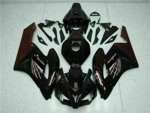 Rouge Flamme Carénage Honda CBR 1000 RR 2004-2005 Rouge Flamme Carénage Honda CBR 1000 RR 2004-2005