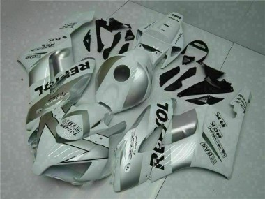Argent Blanc Repsol Carénages Honda CBR 1000 RR 2004-2005 Abordables