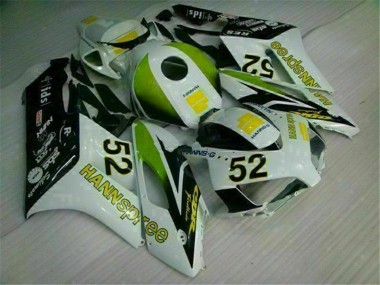 Blanc Vert Hannspree 52 Carénage Honda CBR 1000 RR 2004-2005 Abordables